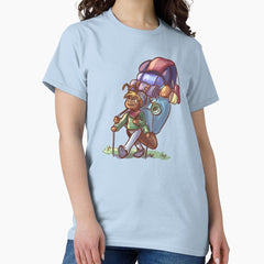 Ant Hiker Going On An Adventure Classic T Shirt