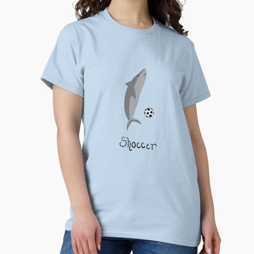 A shark playing soccer - shoccer Classic T-Shirt