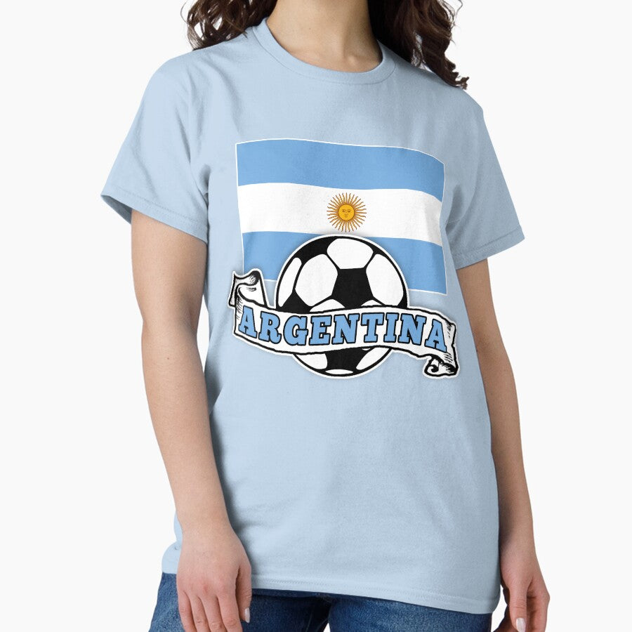 Argentine SOCCER Argentina FLAG Classic T-Shirt