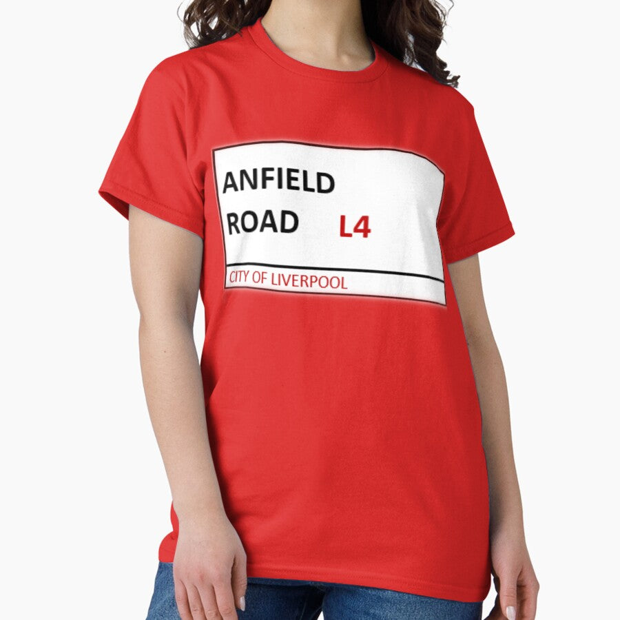 ANFIELD ROAD Classic T-Shirt