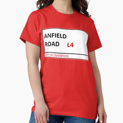 ANFIELD ROAD Classic T-Shirt