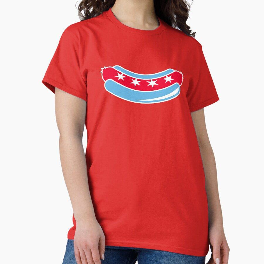 chicago dogs logo hires Classic T-Shirt