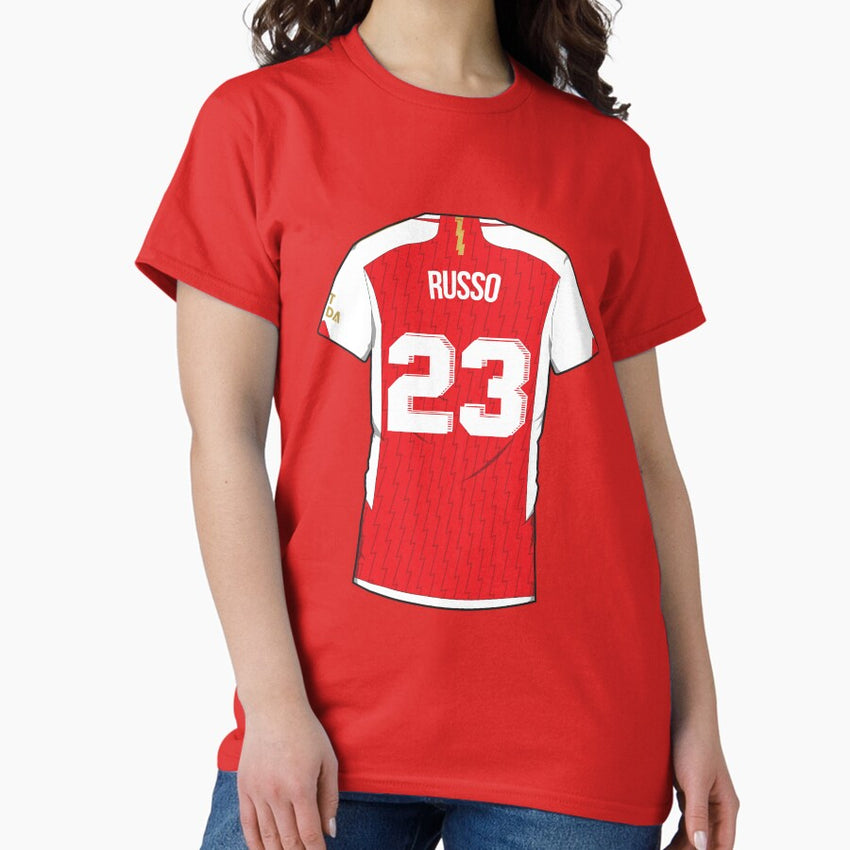 Alessia Russo 23 Home Football Shirt Soccer Jersey Squad 2023 - 2024 Classic T-Shirt