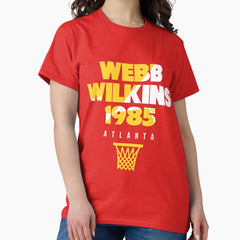 1985 Atlanta Basketball Duo Classic T Shirt