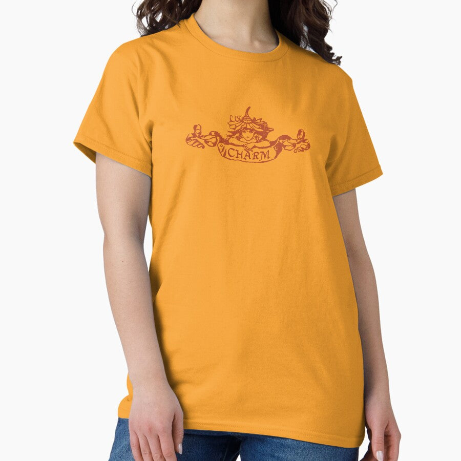 Charm Flower Fairy Banner Classic T Shirt