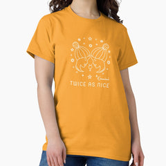Gemini Twice As Nice- Zodiac Sign Classic T-Shirt