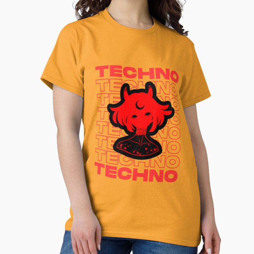 Anime Techno Astrology Tarrot By King Felix Classic T Shirt