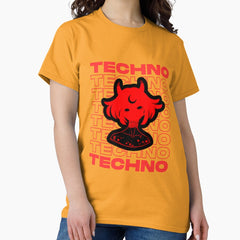 Anime Techno Astrology Tarrot By King Felix Classic T Shirt