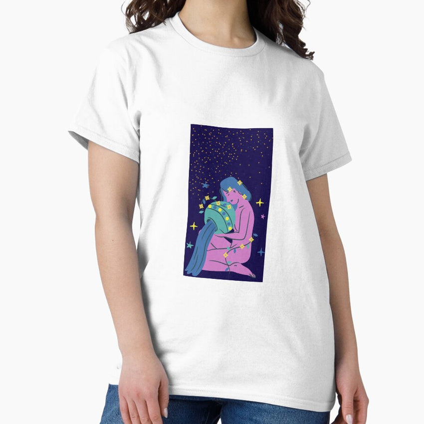 Aquarius Aesthetic Classic T Shirt