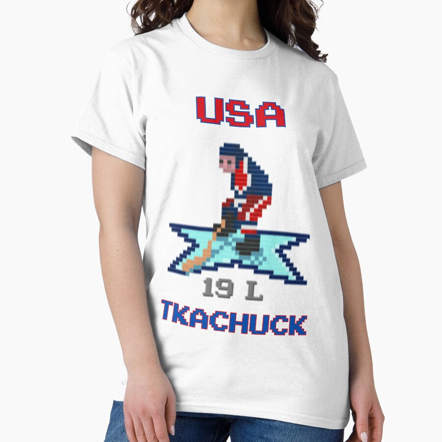 4 Nations Hockey USA Tkachuck Classic T-Shirt