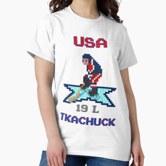 4 Nations Hockey USA Tkachuck Classic T-Shirt