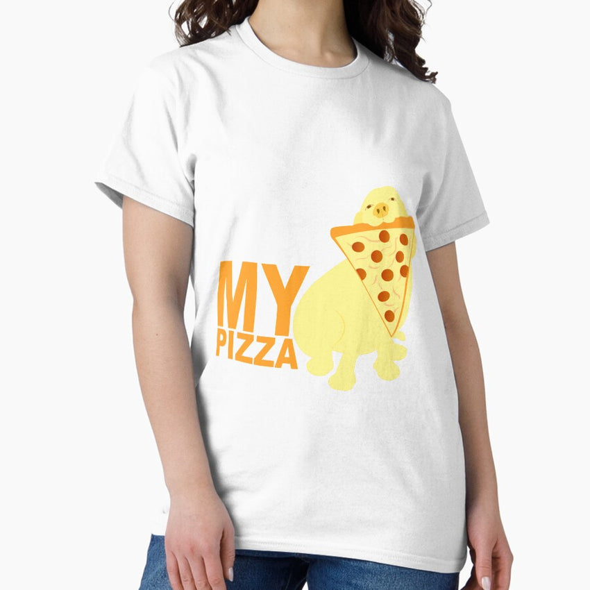 Pizza Dog Classic T-Shirt