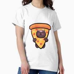 Catteroni pizza (transparent) Classic T-Shirt