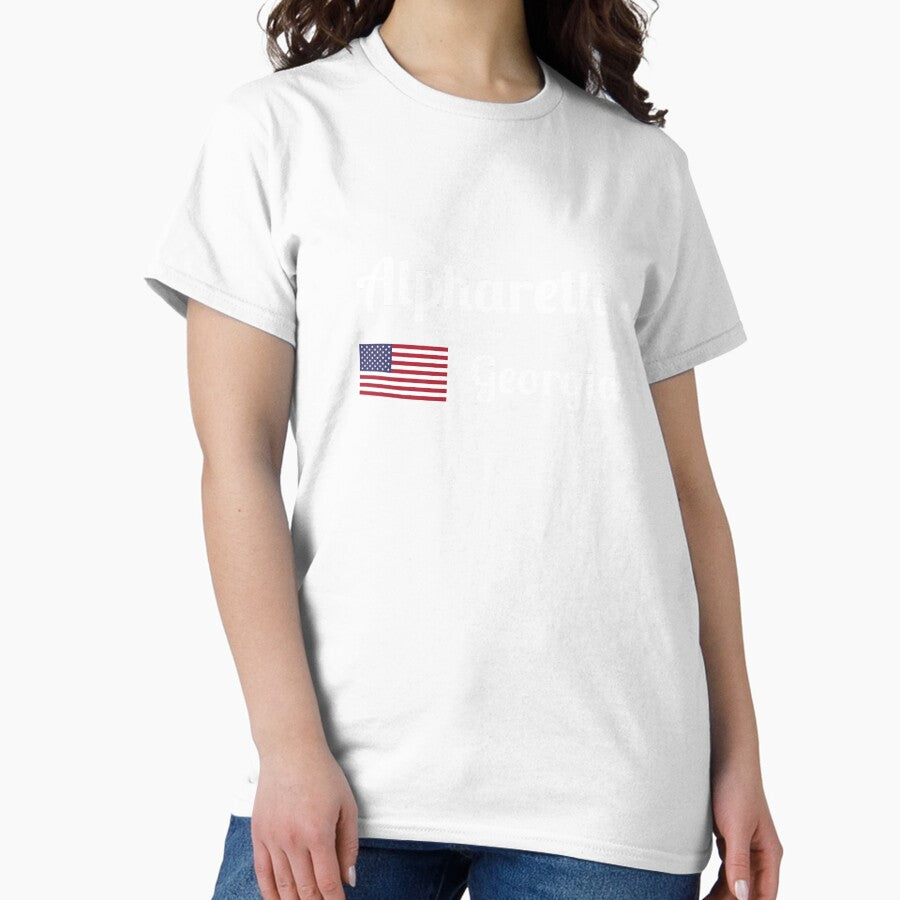 Alpharetta Georgia - Stylish Prints, Classic T-Shirt