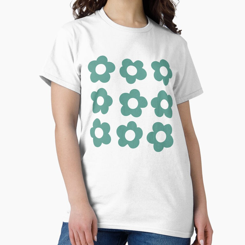Groovy and whimsical little flowers design perfect for any look Classic T-Shirt