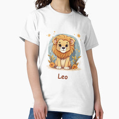 Cute Zodiac sign Leo Classic T-Shirt