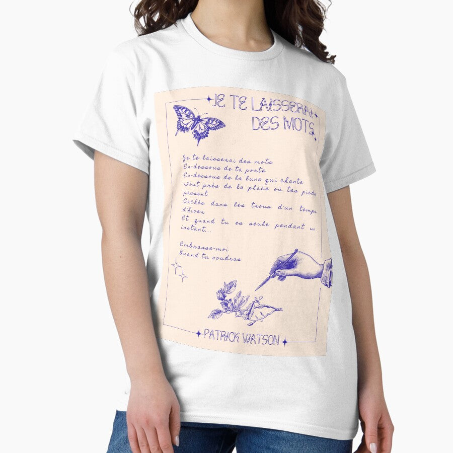 Patrick Watson Je Te Laisserai Des Mots 3 Classic T Shirt