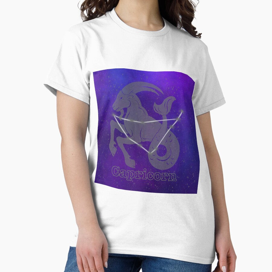 Capricorn Zodiac Sign Constellation Classic T-Shirt