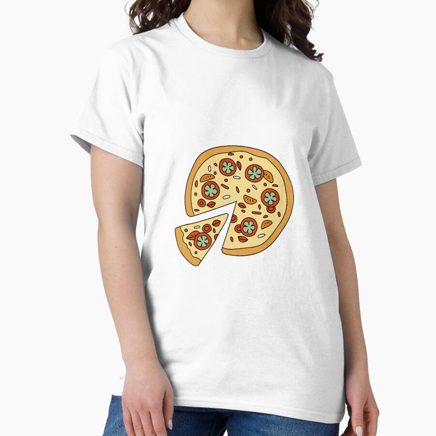 Adorable Kawaii Food Delight Illustration Classic T-Shirt