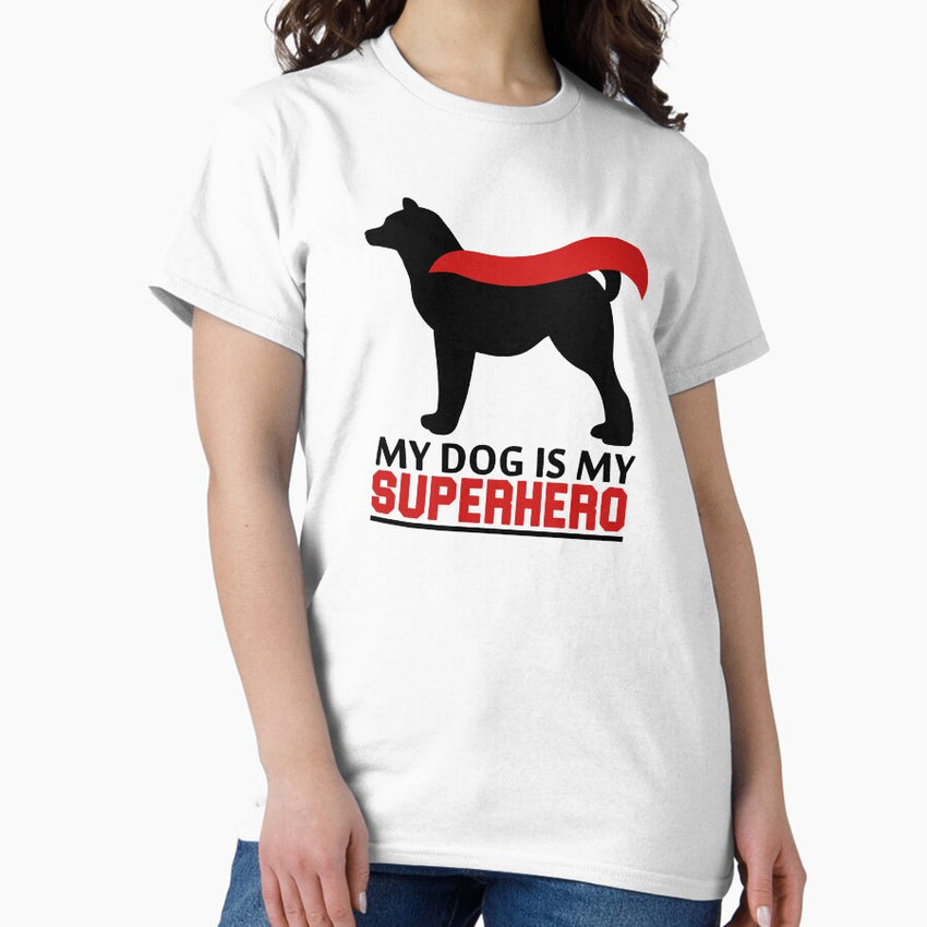 Akita - Superhero Classic T-Shirt