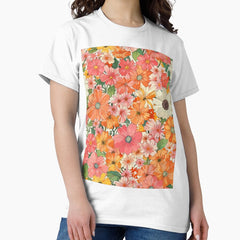 Flower Power Feminist Classic T-Shirt