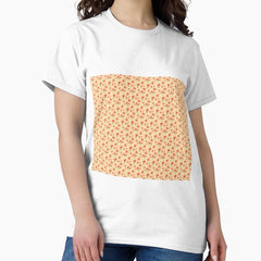70s Flower Pattern in colors Classic T-Shirt