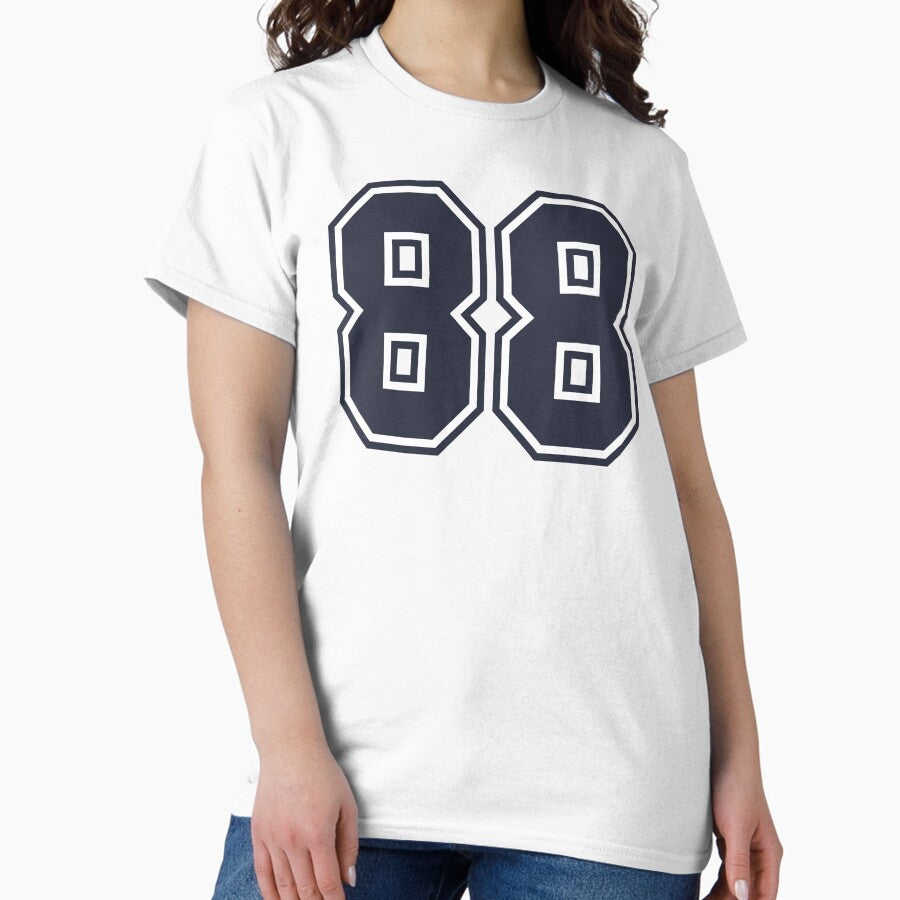88 Sports Number Eighty-Eight Classic T-Shirt