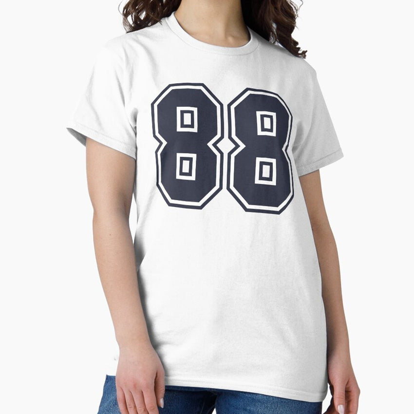 88 Sports Number Eighty-Eight Classic T-Shirt