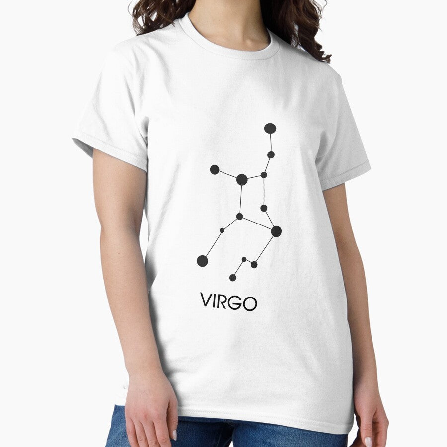 Virgo Zodiacal Sign Test Constellations Classic T-Shirt