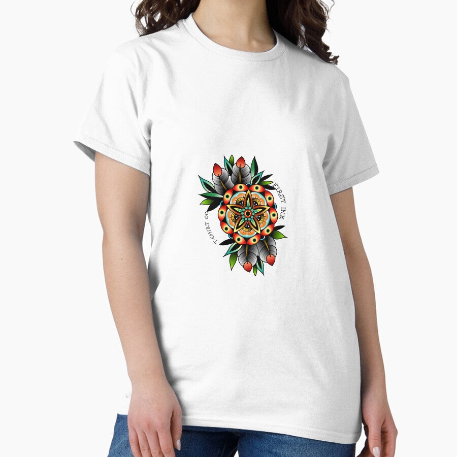 Tattoo flower Classic T-Shirt