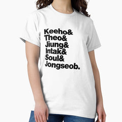 P1Harmony Members Names Classic T Shirt