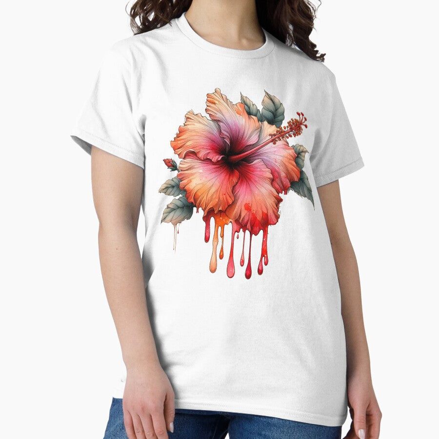 Hibiscus Flower Classic T-Shirt
