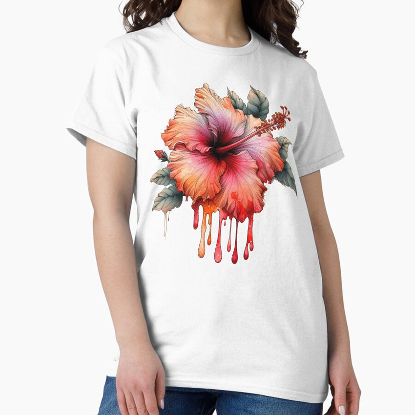 Hibiscus Flower Classic T-Shirt