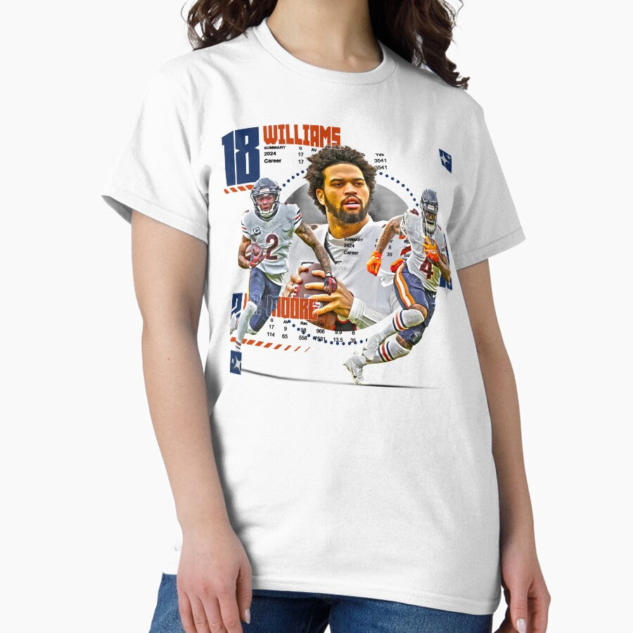 Chicago Football Squad Design 2 Classic T-Shirt