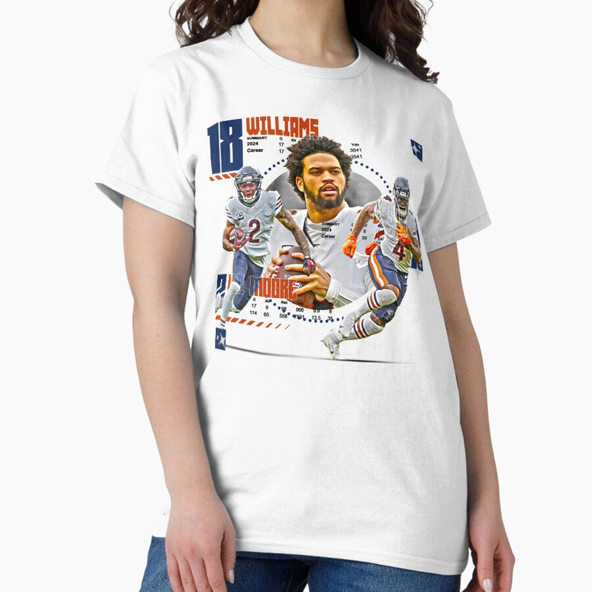 Chicago Football Squad Design 2 Classic T-Shirt