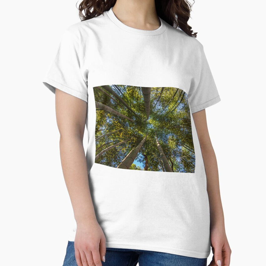 Bamboo Forest Canopy Classic T Shirt