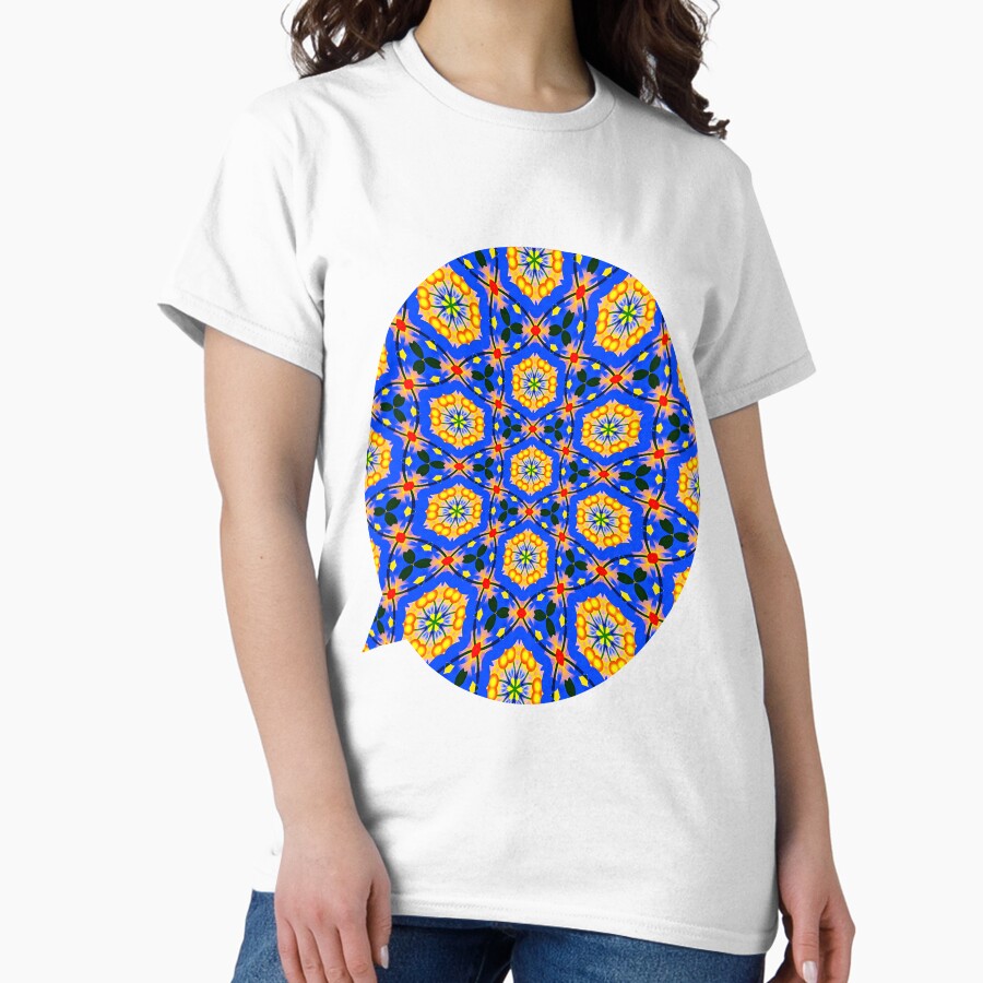 Aesthetic Floral Pattern Classic T Shirt