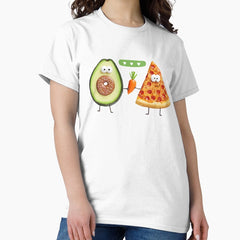Healthy vs Junk Food Classic T-Shirt