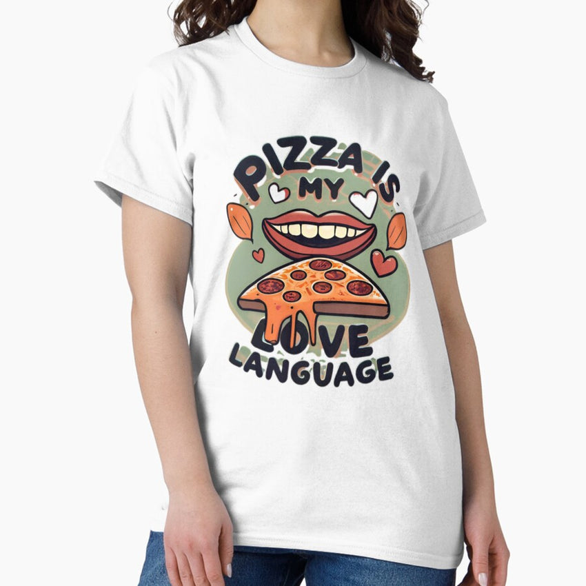 Pizza Mood: T-shirt for Pizza addicts Classic T-Shirt