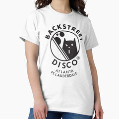 Backstreet Gay Disco Atlanta Fort Lauderdale Logo Classic T-Shirt