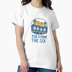 "The 4 From The 6" Design Classic T-Shirt
