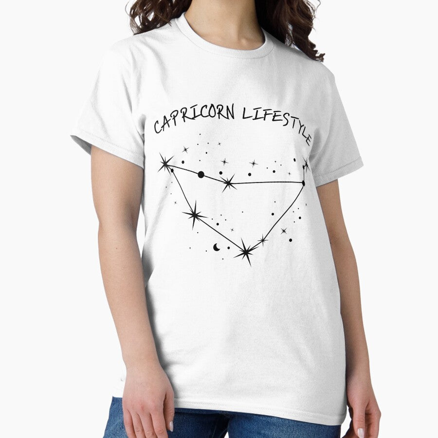 Capricorn Lifestyle Zodiac Sign Classic T-Shirt