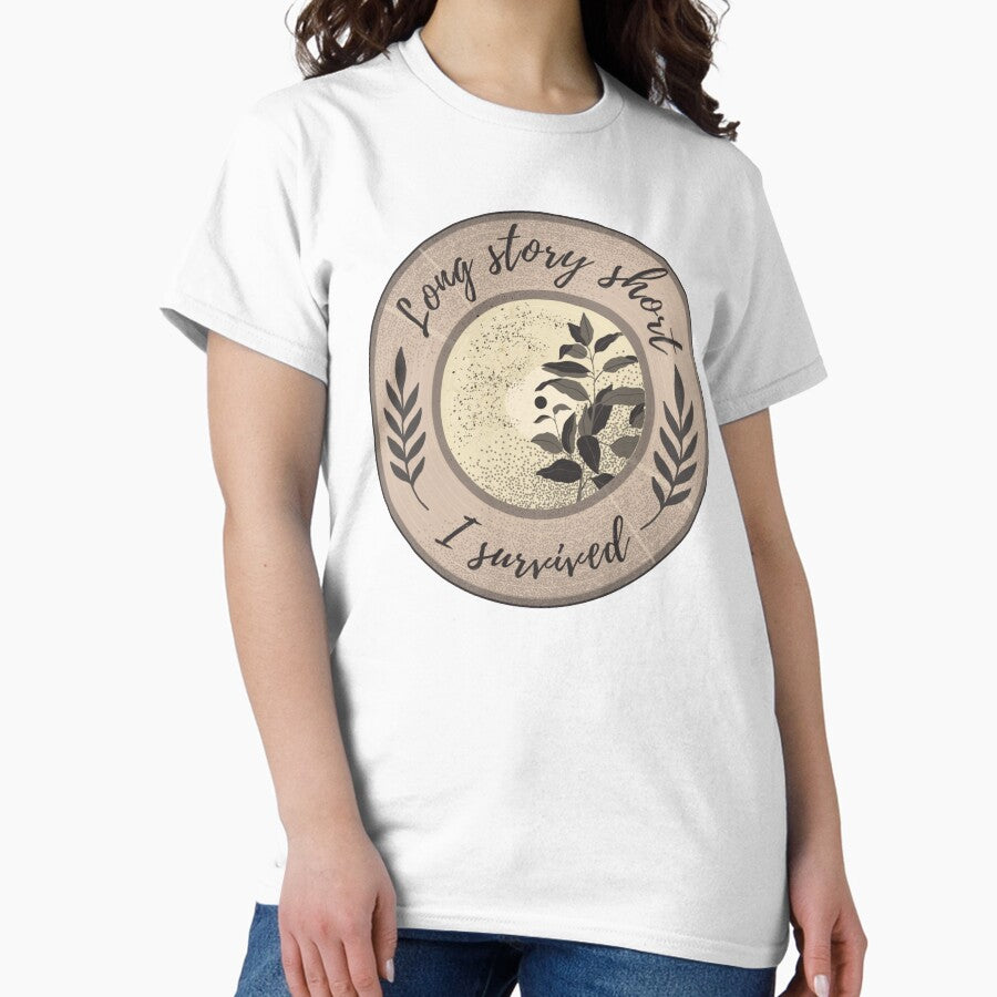 Long Story Short I Survived Taylor Swift Evermore Classic T Shirt