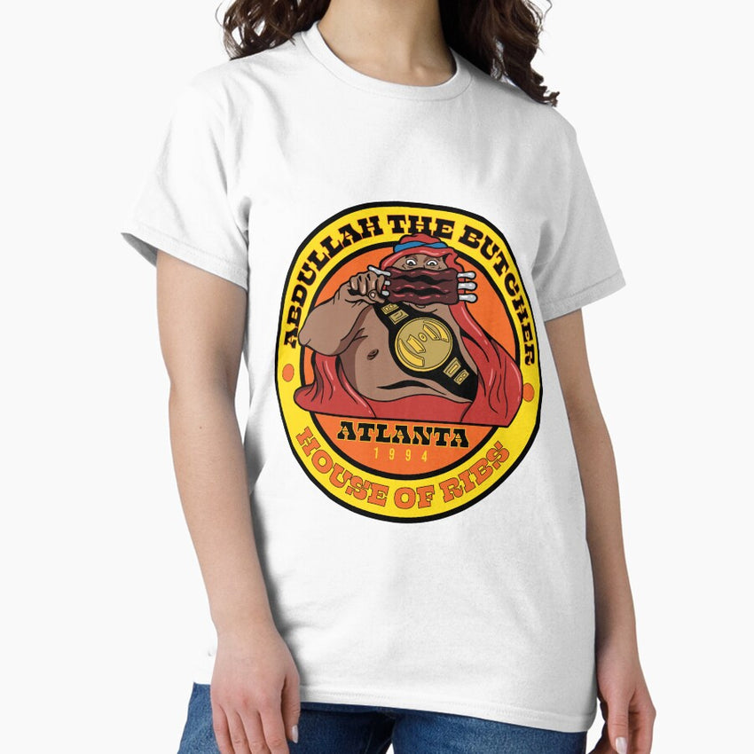 Abdullah the Butcher House of Ribs in Atlanta Classic T-Shirt