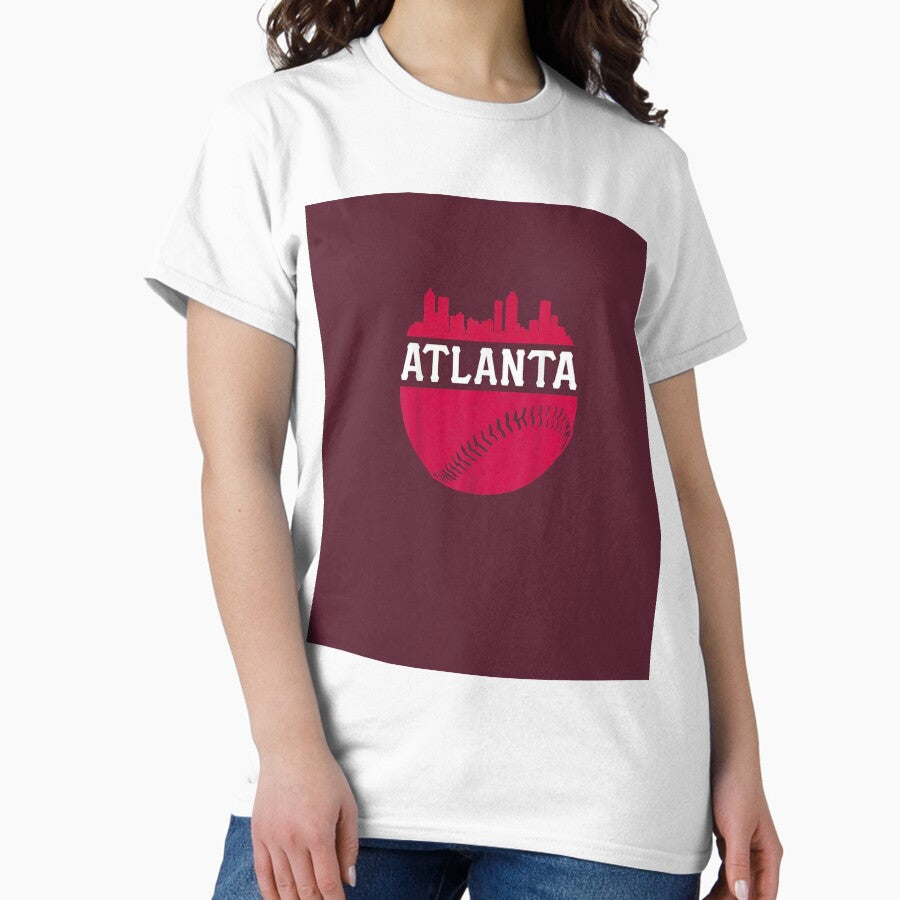 Atlanta Baseball Jersey Accessories Classic T Shirt