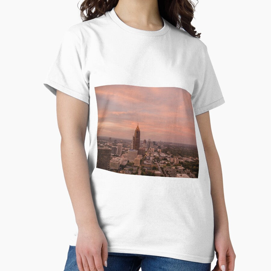 Atlanta during sunset Classic T-Shirt