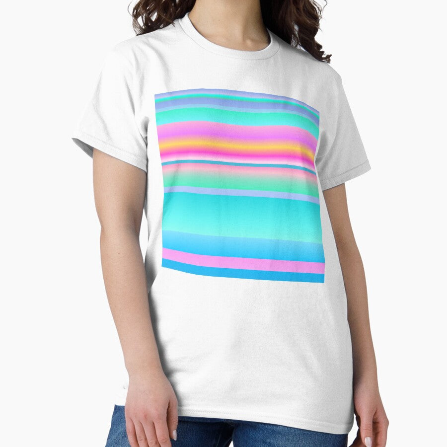 Blue And Pink Color Palette Blue Pink Color Palette Classic T Shirt