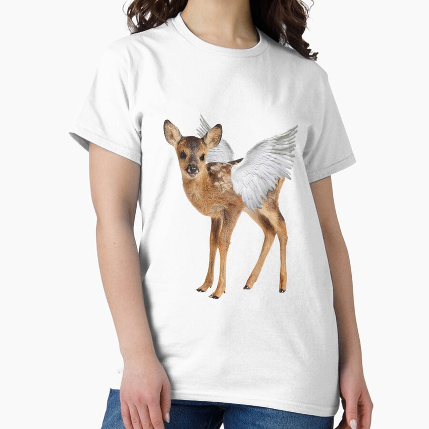 Angel Deer Classic T Shirt
