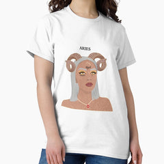 Aries Zodiac Itgirl Classic T Shirt