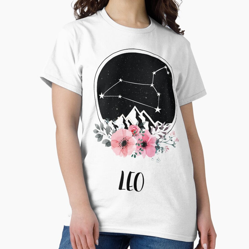 Leo Zodiac Star Sign Classic T-Shirt